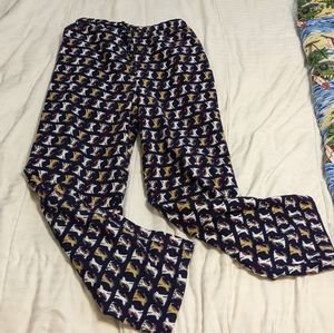 PB Basics festive pets 100% cotton bottoms size Large